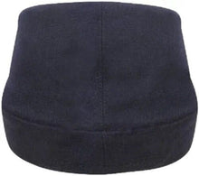 Afbeelding in Gallery-weergave laden, Civil War Confederate Navy Curved Leather Peak Kepi Plain Kepi Hat All Sizes!