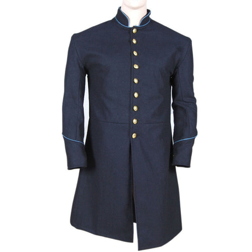 Civil war Union Enlisted Federal Infantry Single Breasted Frock Coat-Civil War Union Junior Officer Artillery Frock Coat  Civil War Cavalry Officer S Double Breasted Frock Coat  Double breasted frock Coat  Double Breasted Civilian Frock Coat Civil war Artillery Captain's Double Breasted   American Civil War Museum Infantry Single Breasted Frock Civil war uniform  US war coats  US shell jacket   military coat