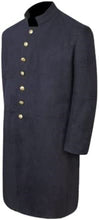 Load image into Gallery viewer, Civil war Union Junior Officer Single Breasted Navy Blue Frock Coat - &quot;Cilil war Civil War Frock Coat War union Soldiers wool sack coat US military War jackets Cavalry Shell Jacket Shell Jacket military Jacket Confederate jackets Confederate coat Cilil war coat &quot;