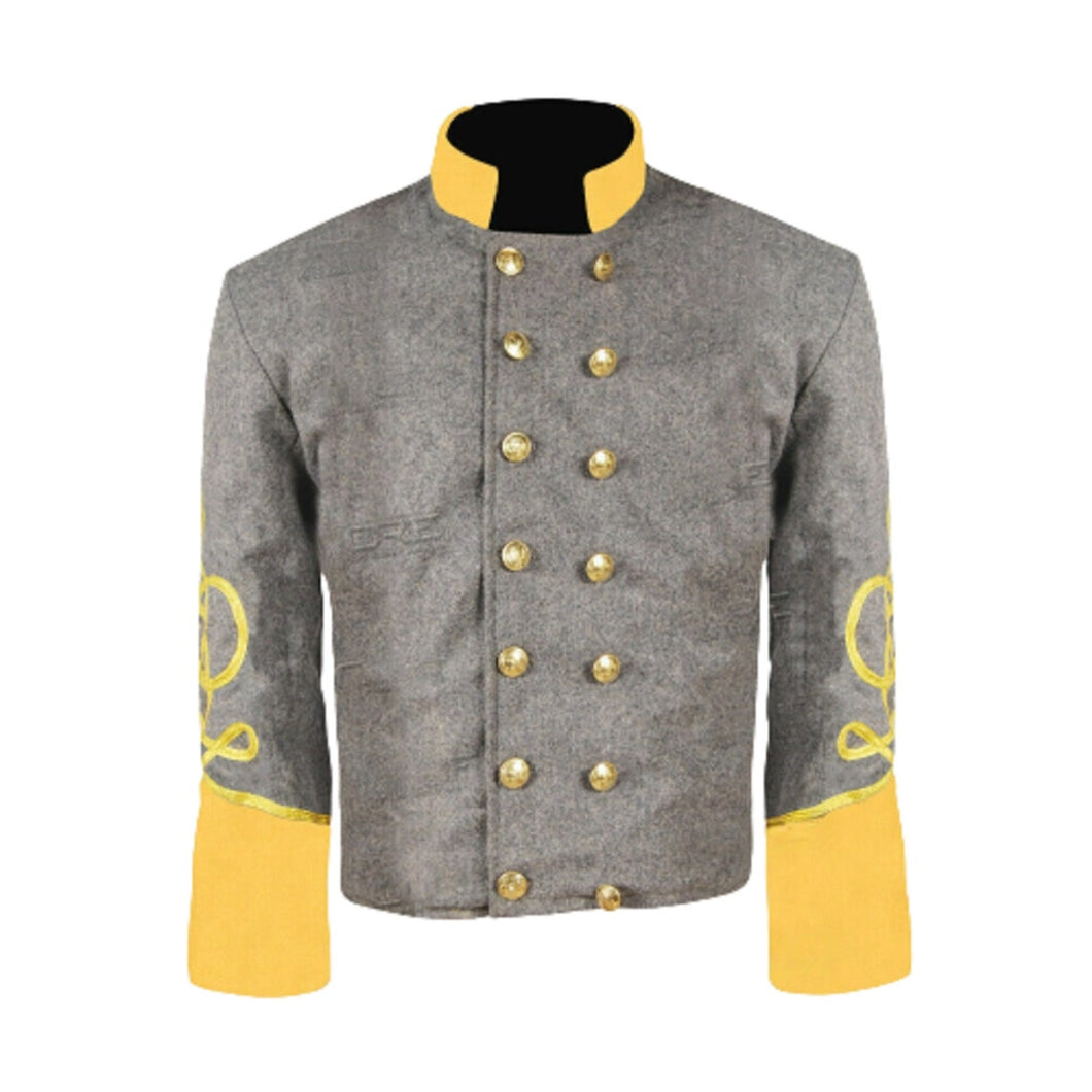 Civil War Confederate Cavalry Major Shell Jacket
