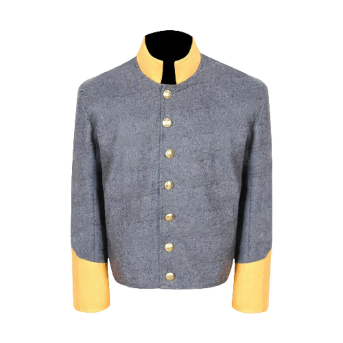 Civil War Confederate Cavalry Officer's Single Breast Shell Jacket ...