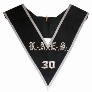Masonic collar - AASR - 30th degree - KAES | Regalia Lodge