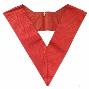 Masonic Officer's collar - ASSR - 28th degree - Red | Regalia Lodge
