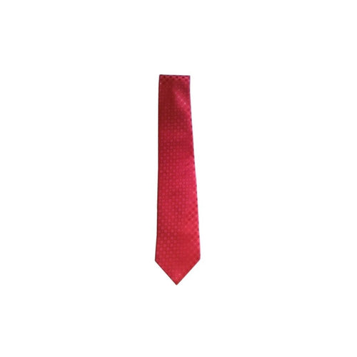 Microfiber necktie – Red with motifs | Regalia Lodge