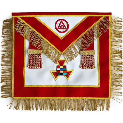 Masonic Royal Arch Past High Priest Apron PHP with Tassels Hand Embroidered | Regalia Lodge