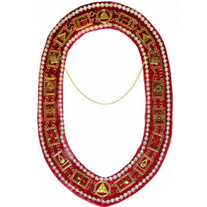 Royal Arch - Chain Collar with Rhinestones | Regalia Lodge