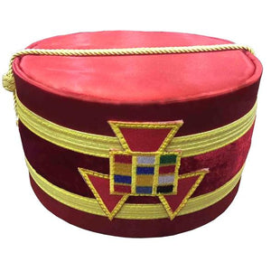 Royal Arch Past High Priest PHP Emblem Cap Red | Regalia Lodge
