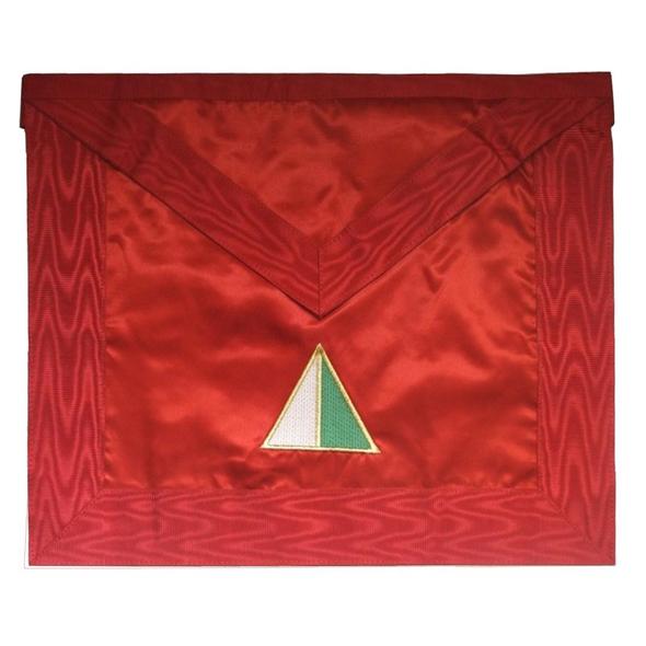 Masonic Scottish Rite Satin apron - AASR - 26th degree | Regalia Lodge