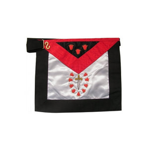 Satin Masonic apron – French Chapter – 1st Order | Regalia Lodge