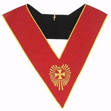 Cargar imagen en el visor de la galería, Masonic AASR collar 18th degree - Knight Rose Croix - Head Chapter | Regalia Lodge