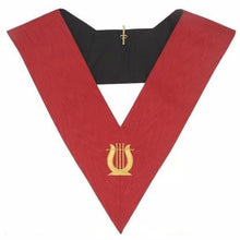 Load image into Gallery viewer, Masonic AASR collar 18th degree - Knight Rose Croix - Musician | Regalia Lodge