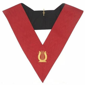 Masonic AASR collar 18th degree - Knight Rose Croix - Musician | Regalia Lodge