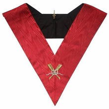Load image into Gallery viewer, Masonic AASR collar 18th degree - Knight Rose Croix - Secretary | Regalia Lodge