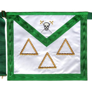 Masonic Scottish Rite Satin apron - AASR - 15th degree | Regalia Lodge